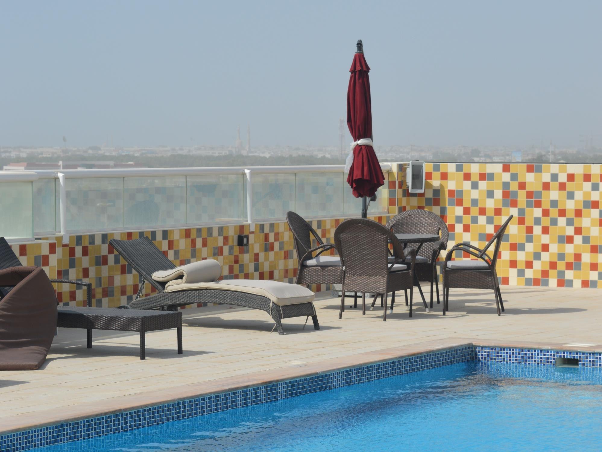 Grand Midwest View Hotel Apartments Dubaï Extérieur photo
